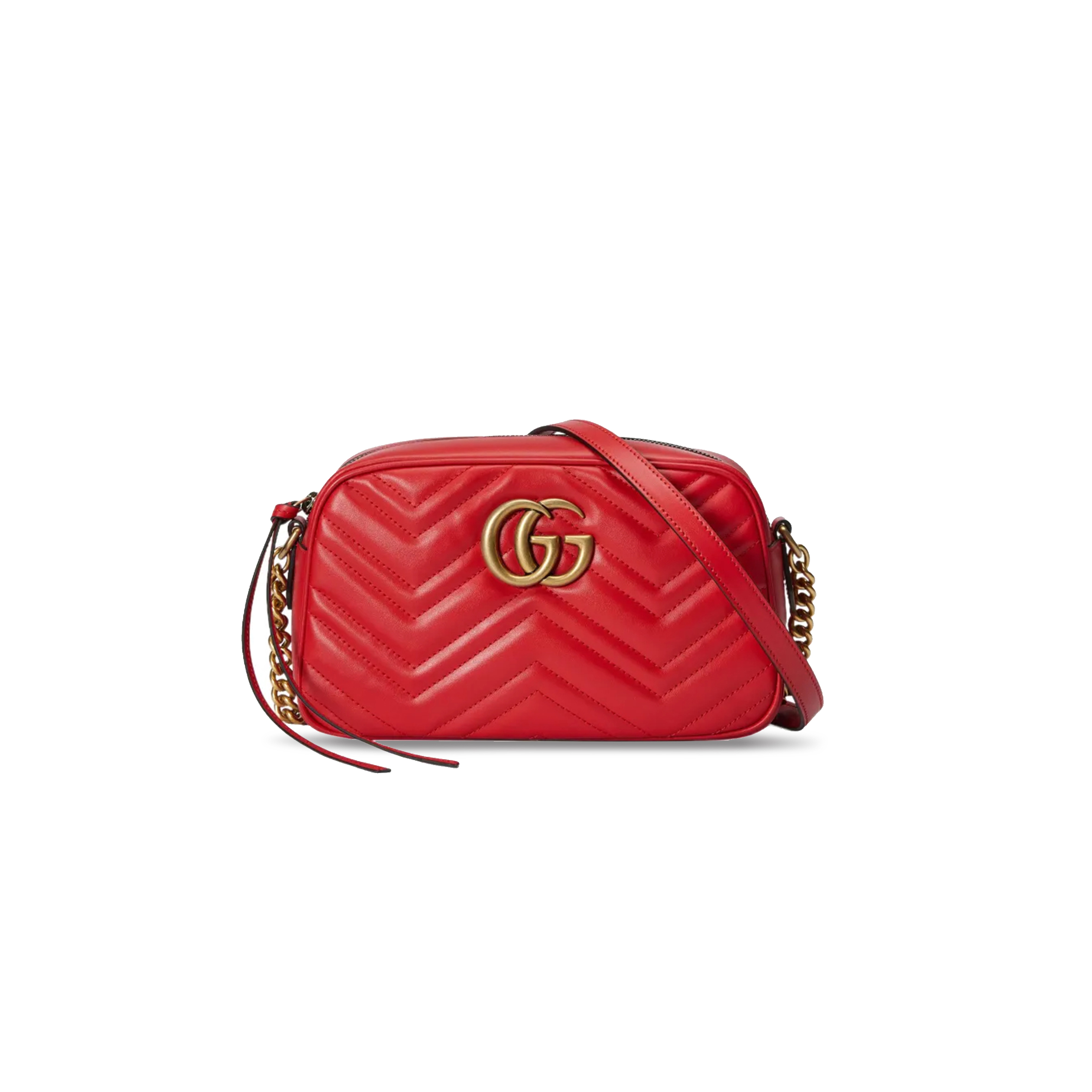 GUCCI MARMONT SMALL MATELASSE SHOULDER BAG 447632 (24*13*7cm)